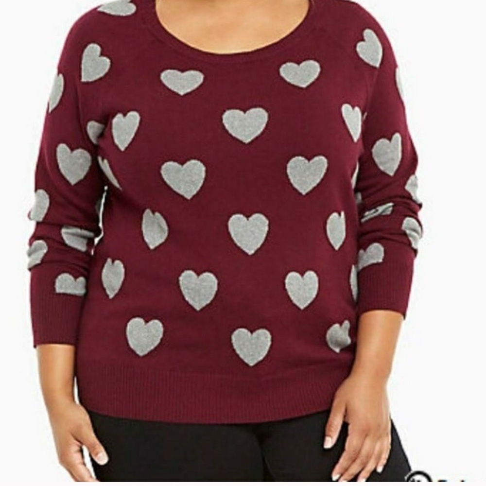Heart sweater